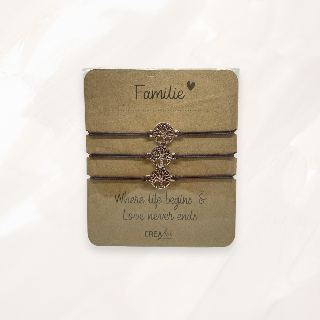 Armbandenset 'Familie'