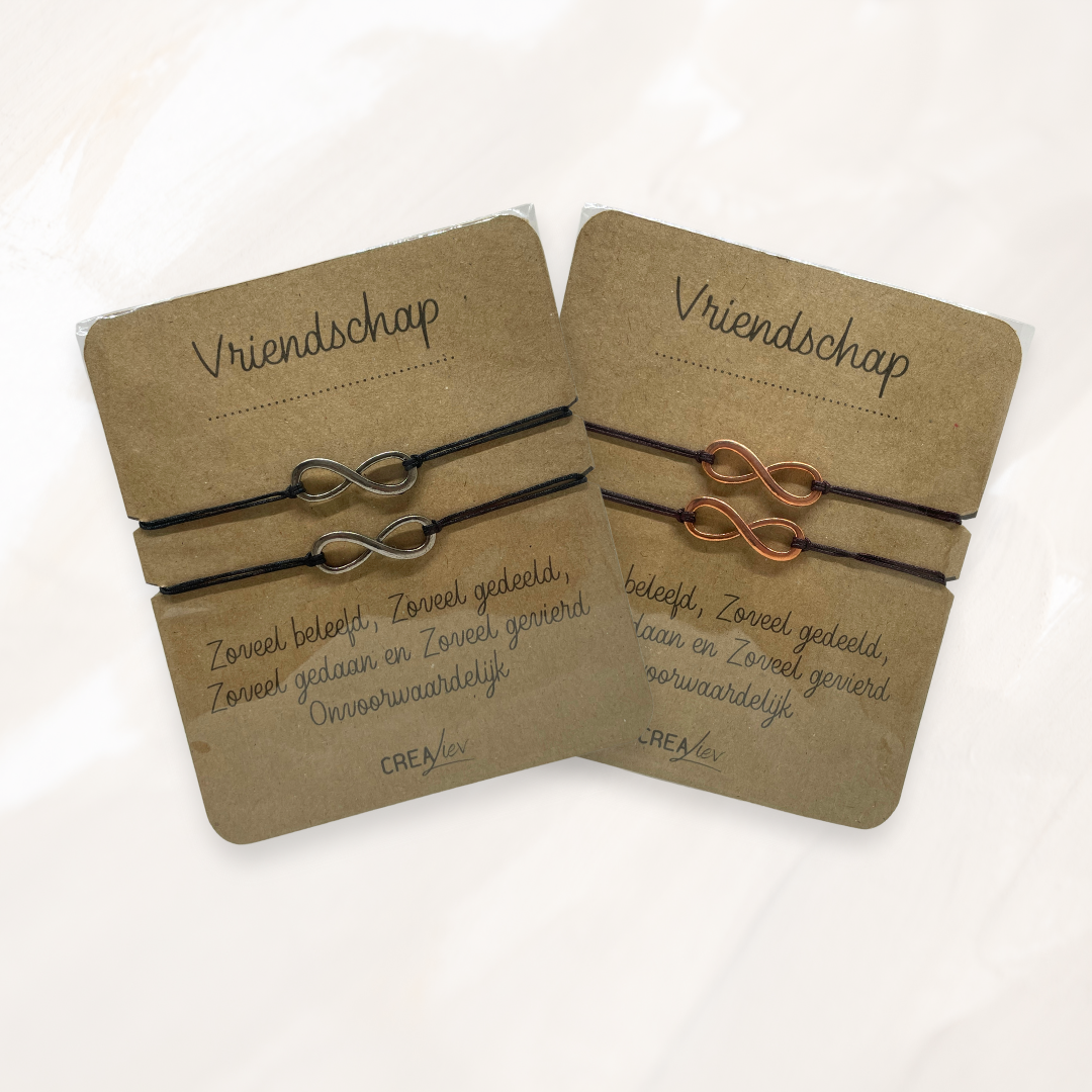 Armbandenset 'Vriendschap'